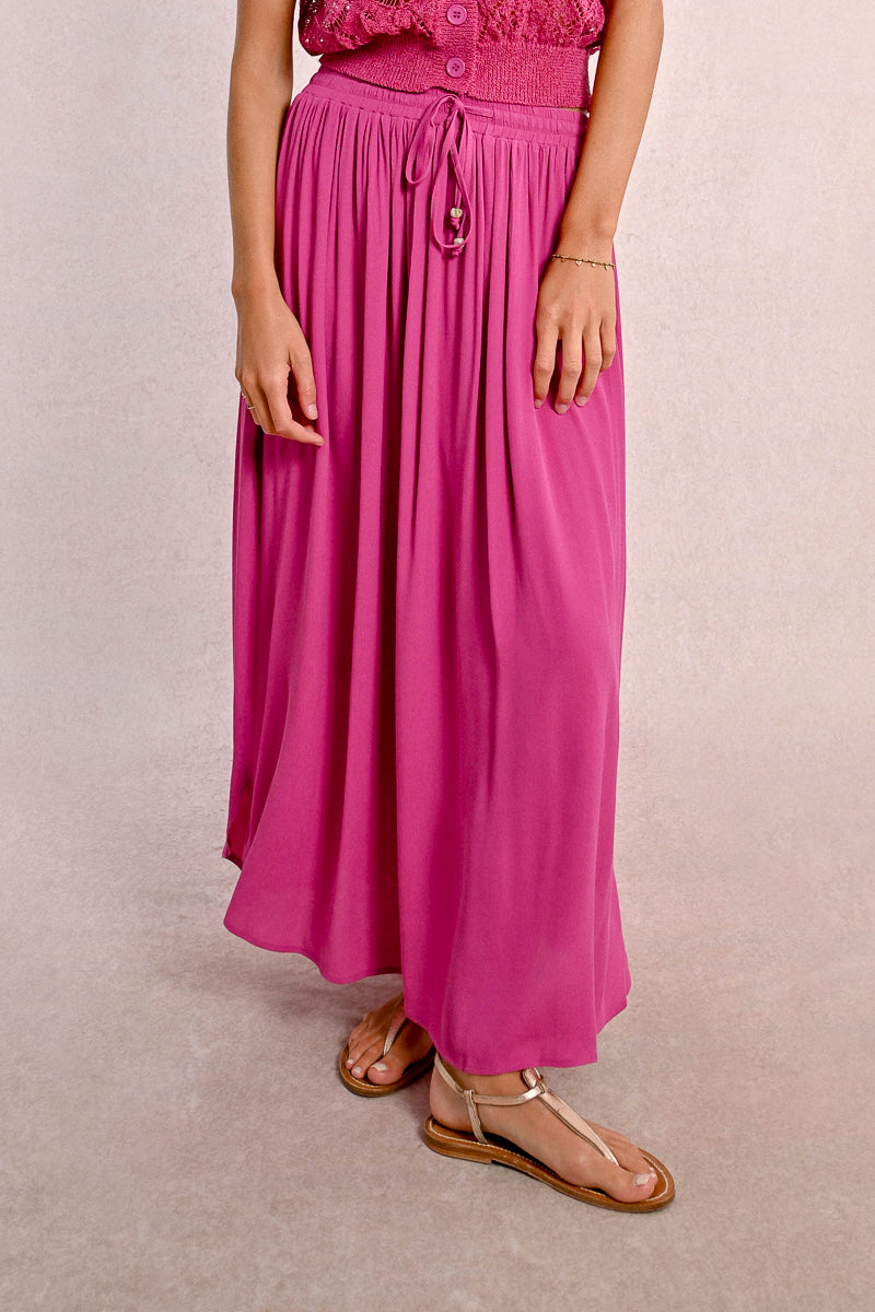 Purple Sprung Skirt