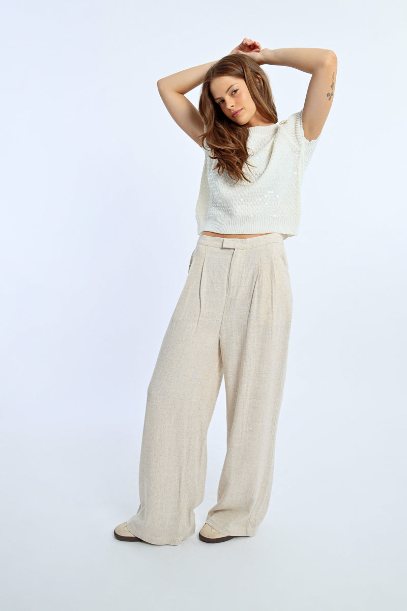 Sand Summer Trouser