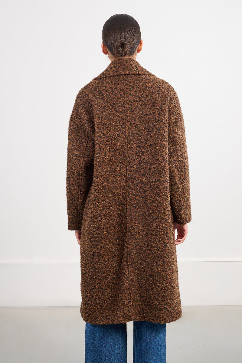 Oversized Marble Coat