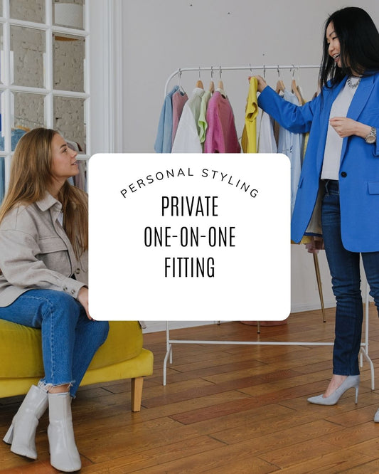 Private one-on-one fitting