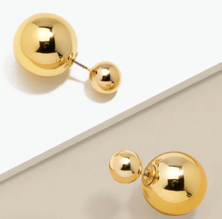 Two Ball Earrings