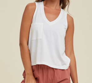 Slub Relaxed Tank