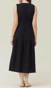 Gauze Midi Dress