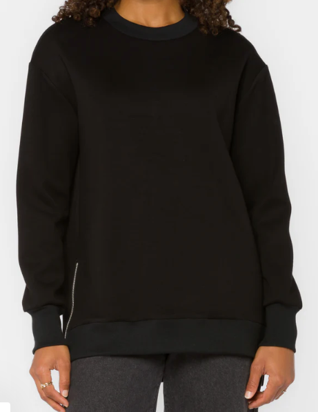 Elevated Zipper Top