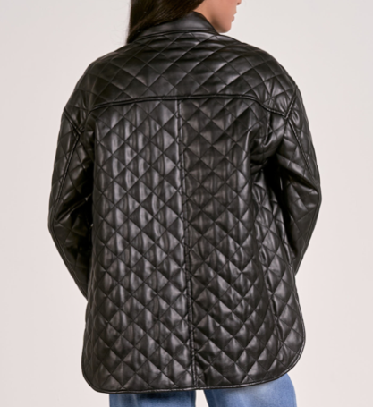 Black Quilted Jacket