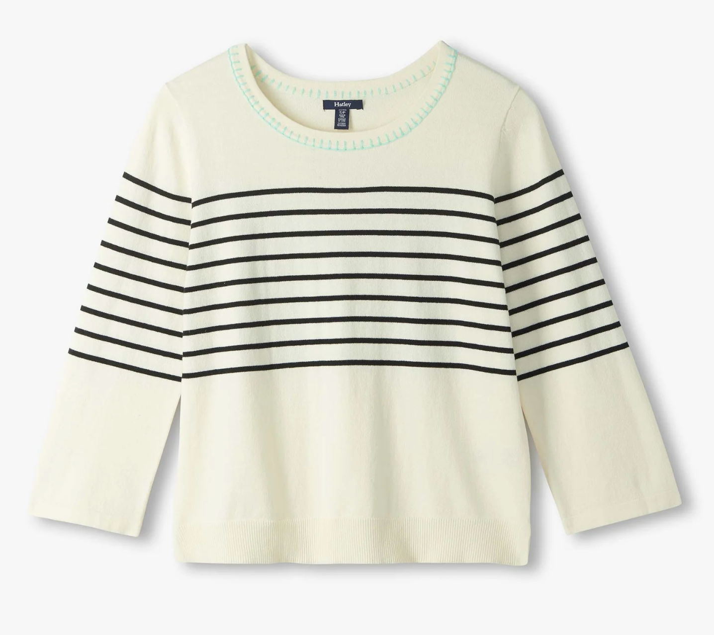 Black Stripe Top