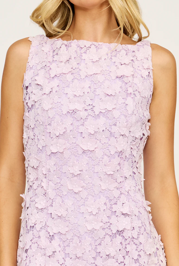 Lavender Mini Dress