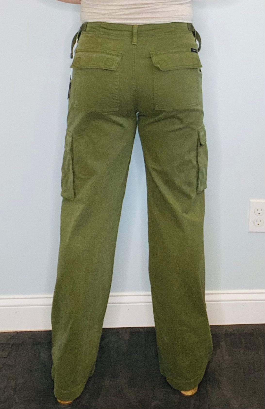 Mossy Green Cargo Pants