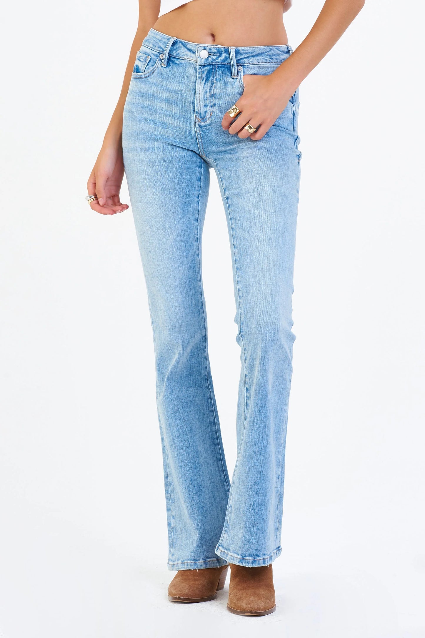 Rosa Flare Jean