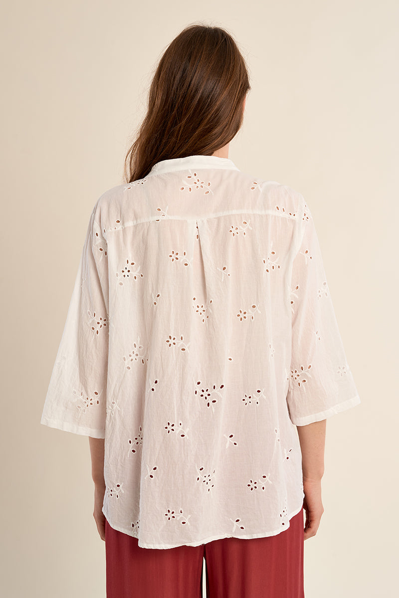 Eyelet Tunic