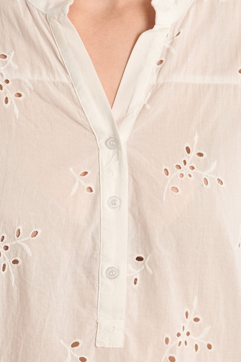 Eyelet Tunic