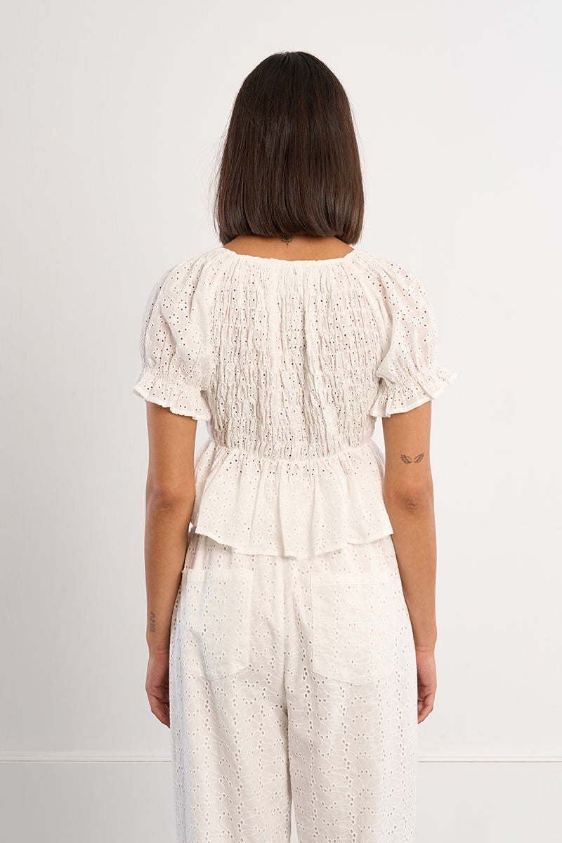 Summery Ruched Top