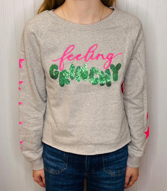 Girls Grinchy Sweatshirt