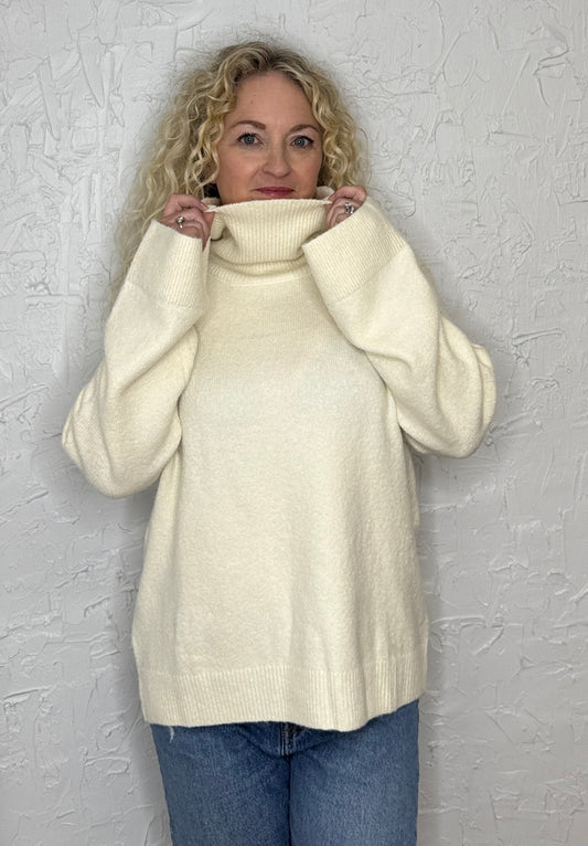 High Collar Sweater