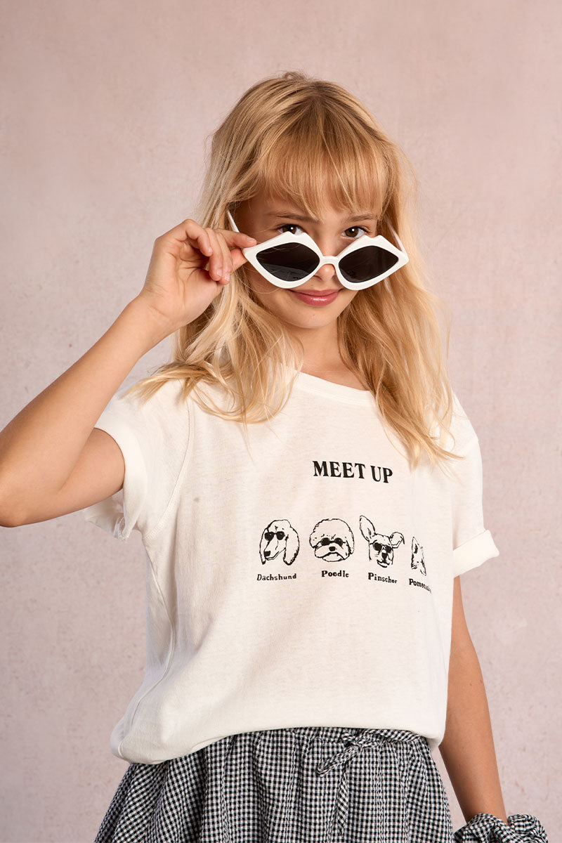 Girls Dog Tee
