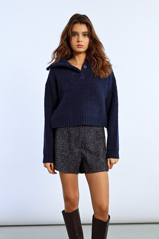 Shawl Neck Sweater