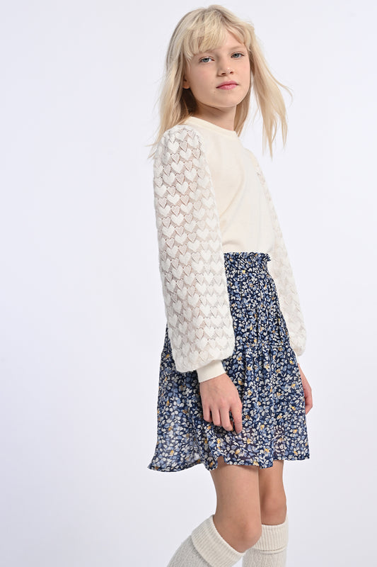 Girls Blue Nora Skirt