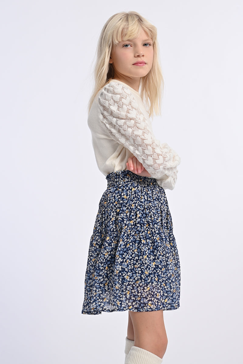 Girls Blue Nora Skirt