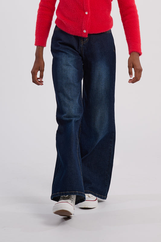 Girls Dark Denim
