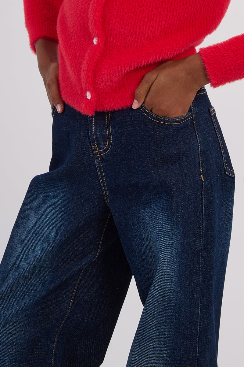 Girls Dark Denim