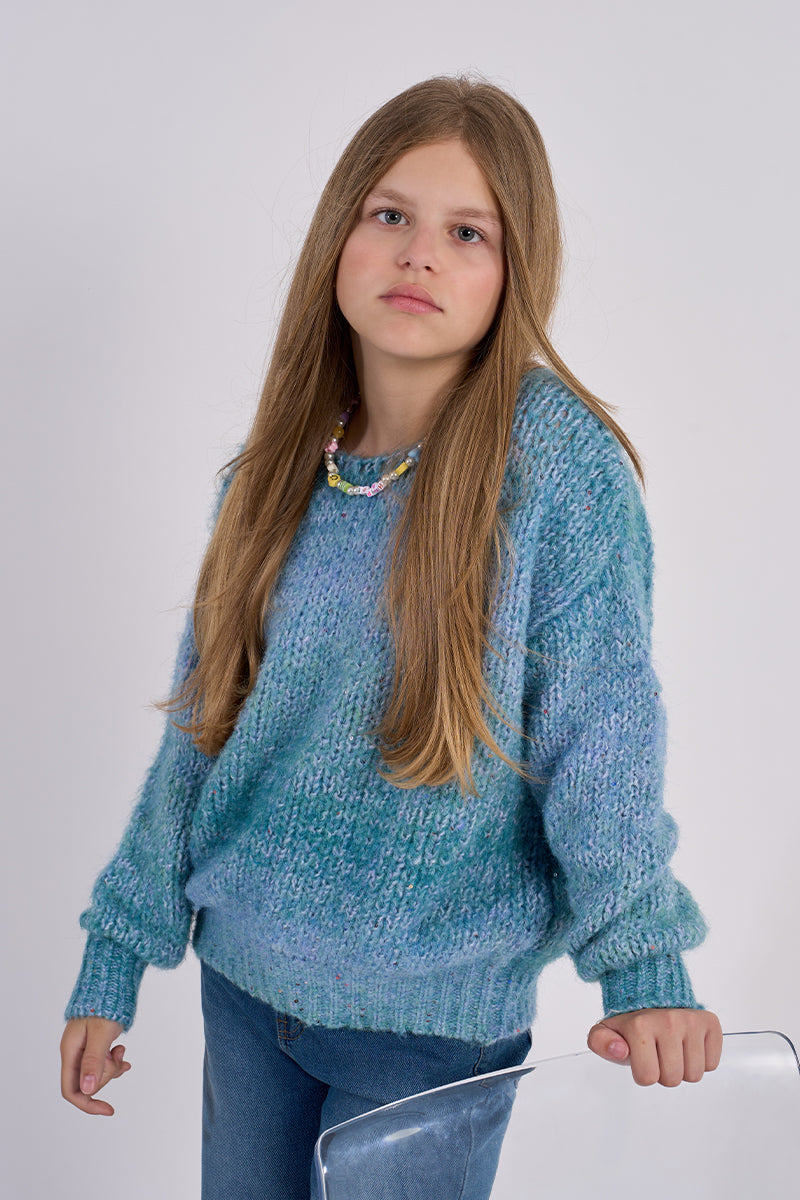 Girls Ocean Sweater