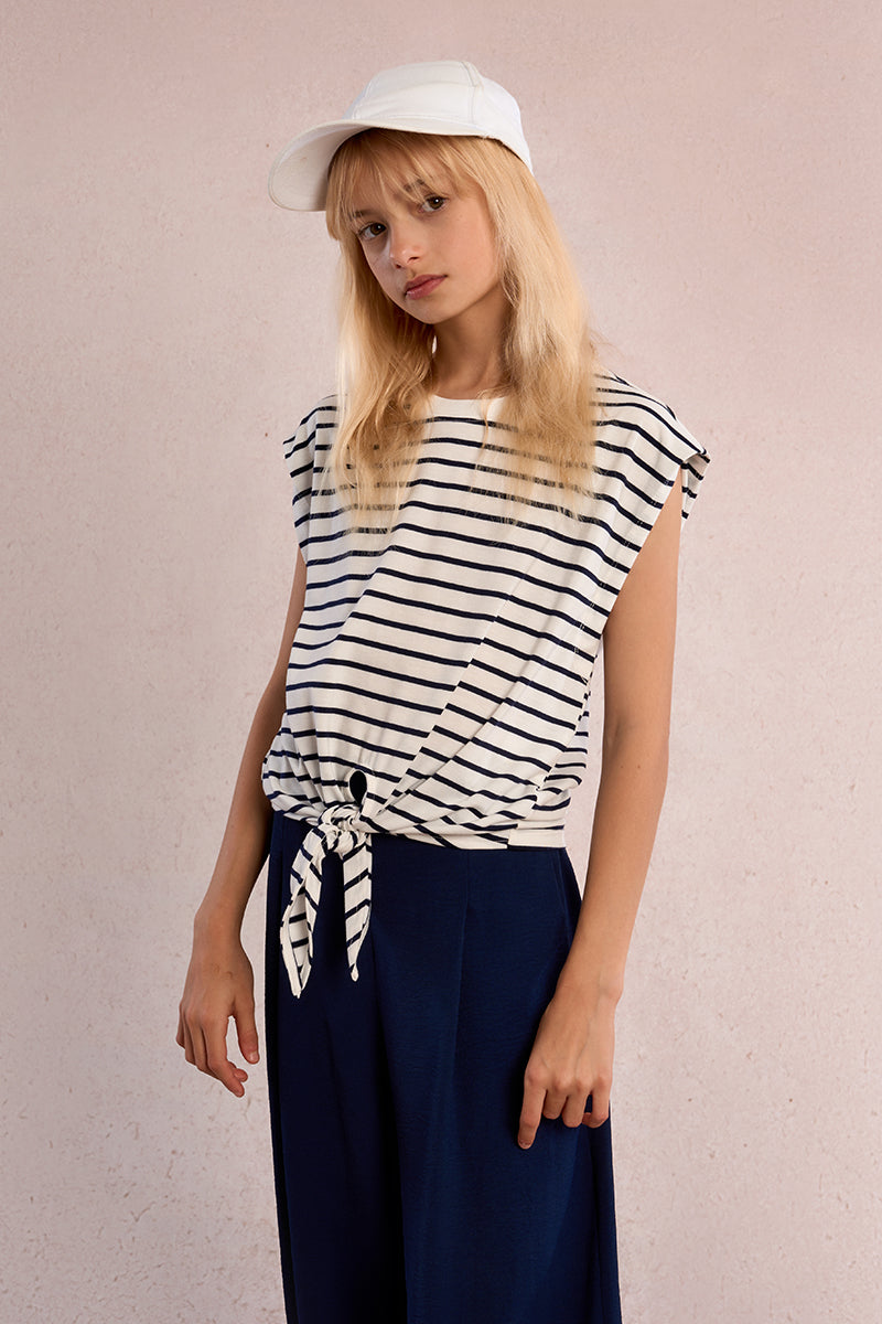 Girls Tie Tee