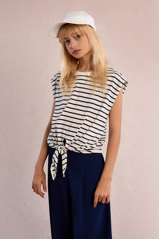 Girls Tie Tee