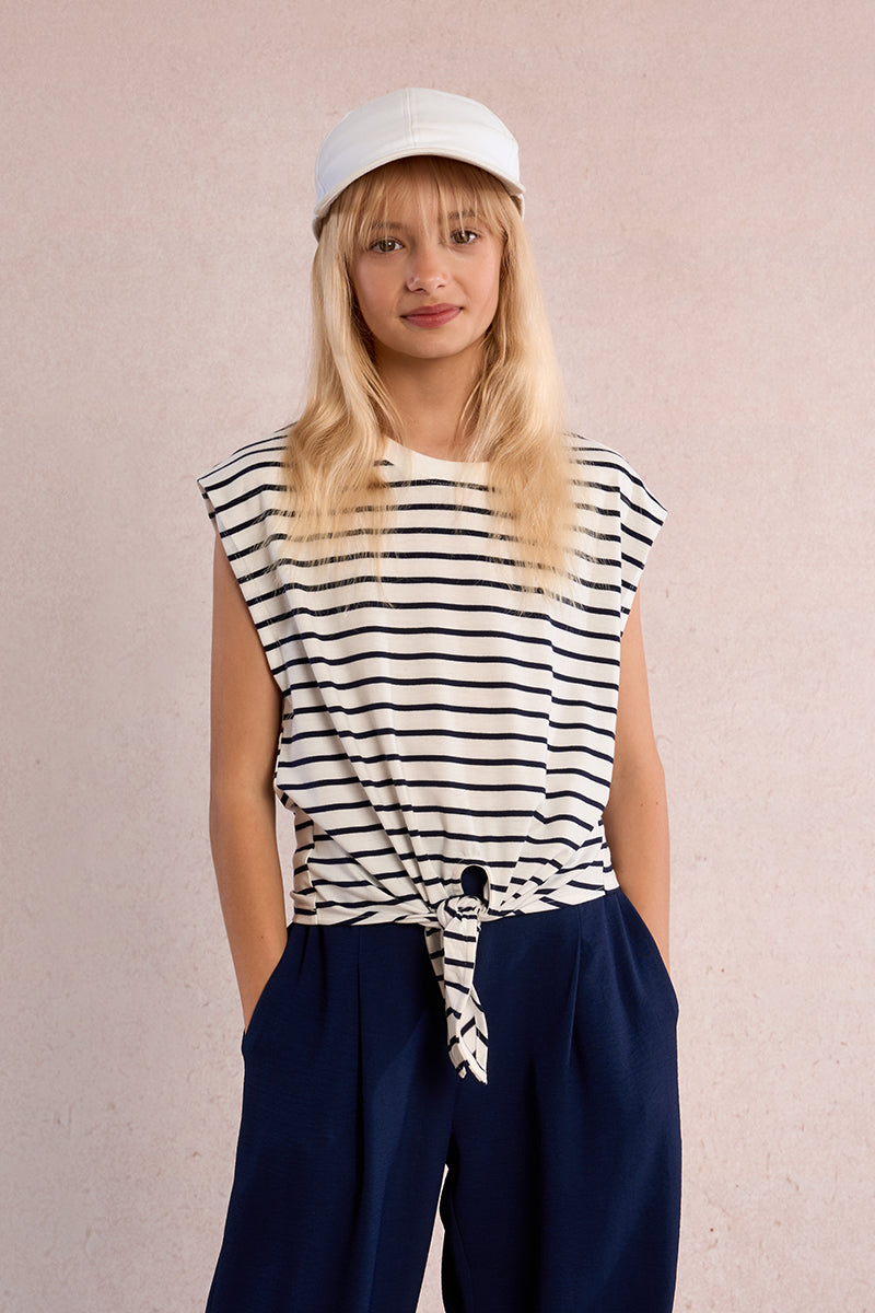 Girls Tie Tee