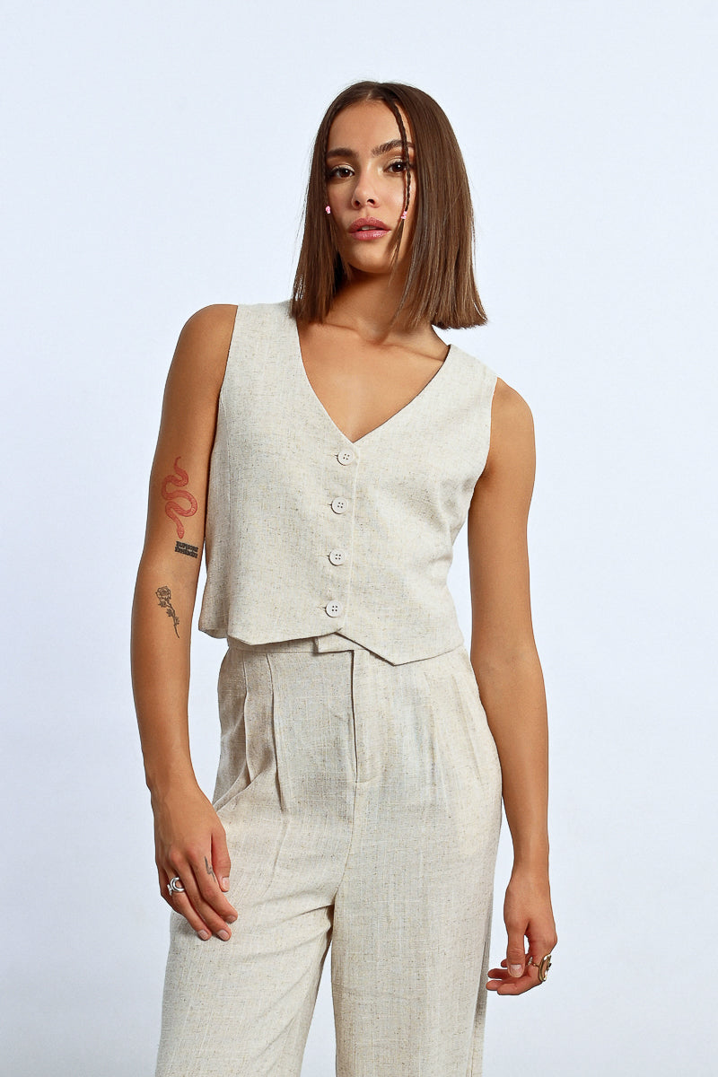 Sand Summer Vest
