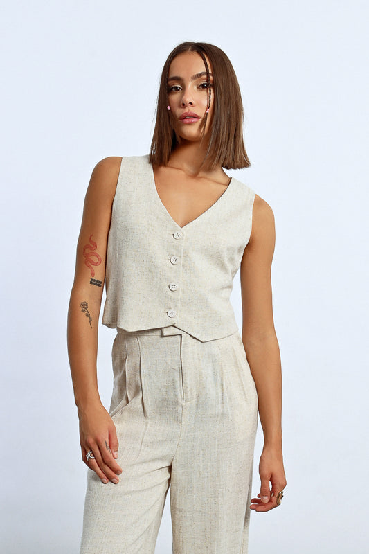 Sand Summer Vest