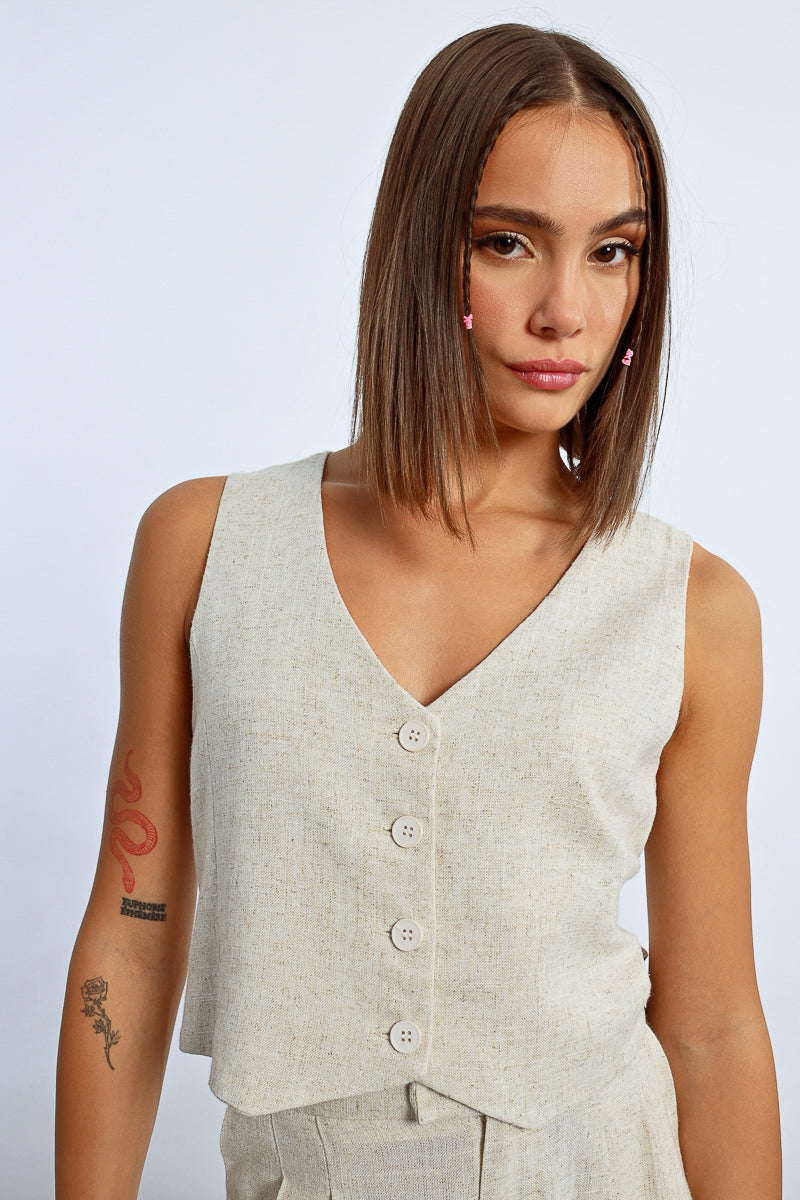 Sand Summer Vest