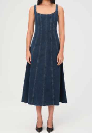 Denim Maxi Dress