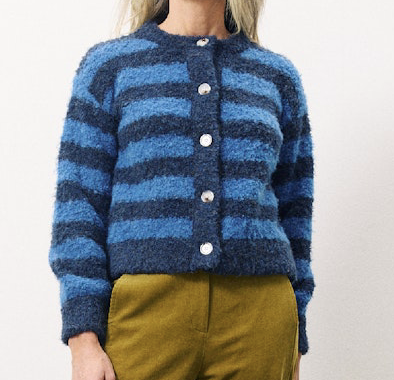 Blue Marine Stripe Sweater