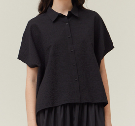 Seersucker Box Shirt