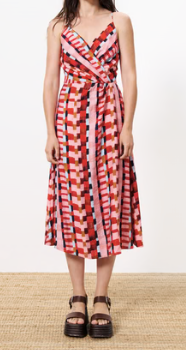 Rouge Print Dress