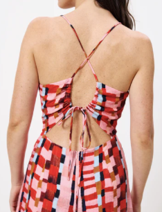 Rouge Print Dress