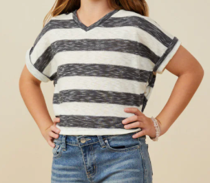 Girls Striped Top