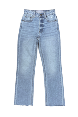 Girls HR Straight Leg Jeans
