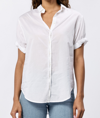 Rolled Sleeve Top