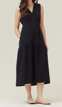Gauze Midi Dress