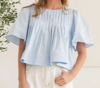Pleated Blouse