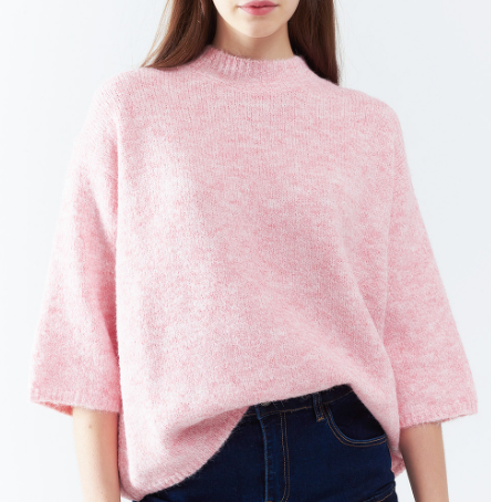 Pink Fuzzy Sweater