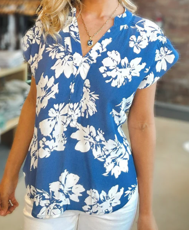 Oversized Floral Top