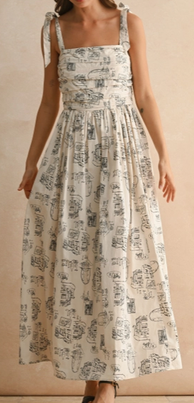European Vineyard Dress