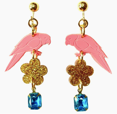 Birds of a feather earrings