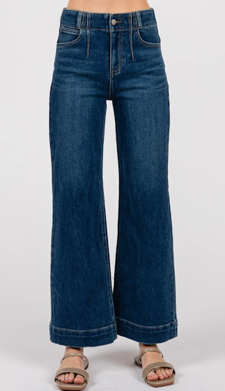Darted Jeans