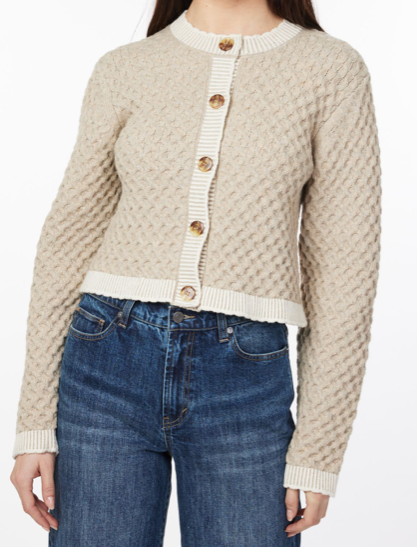 Oatmeal Heather Cardigan