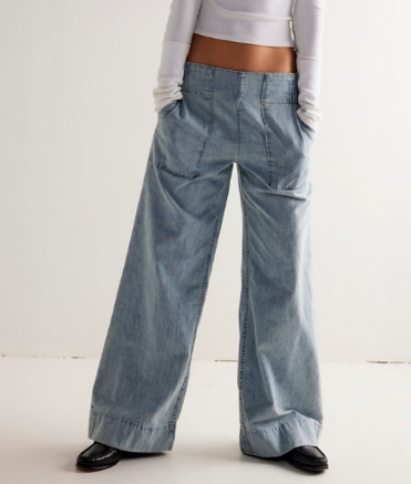 Breezy Denim Pull On