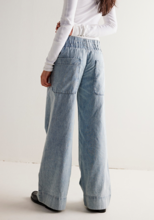 Breezy Denim Pull On
