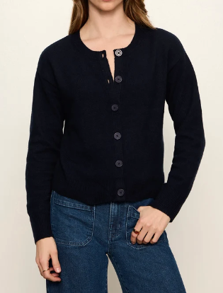Navy Cardi